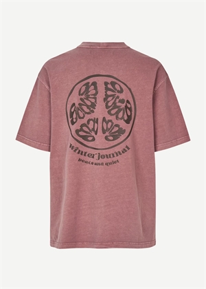 Sajournal tee 15489 Rose Peace Samsøe 